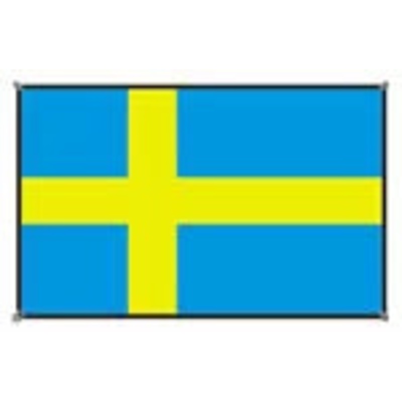 BECC Sweden National  Flag 50mm