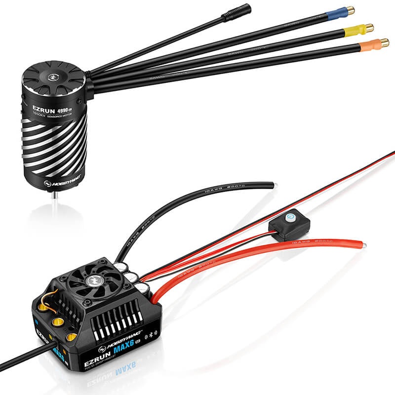 HOBBYWING COMBO EZRUN MAX6 G2ESC + 4990SD-1650KV G2 MOTOR