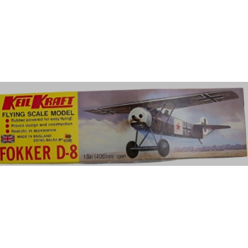 Keil Kraft Flying Scale Fokker D-8 Kit KK0039