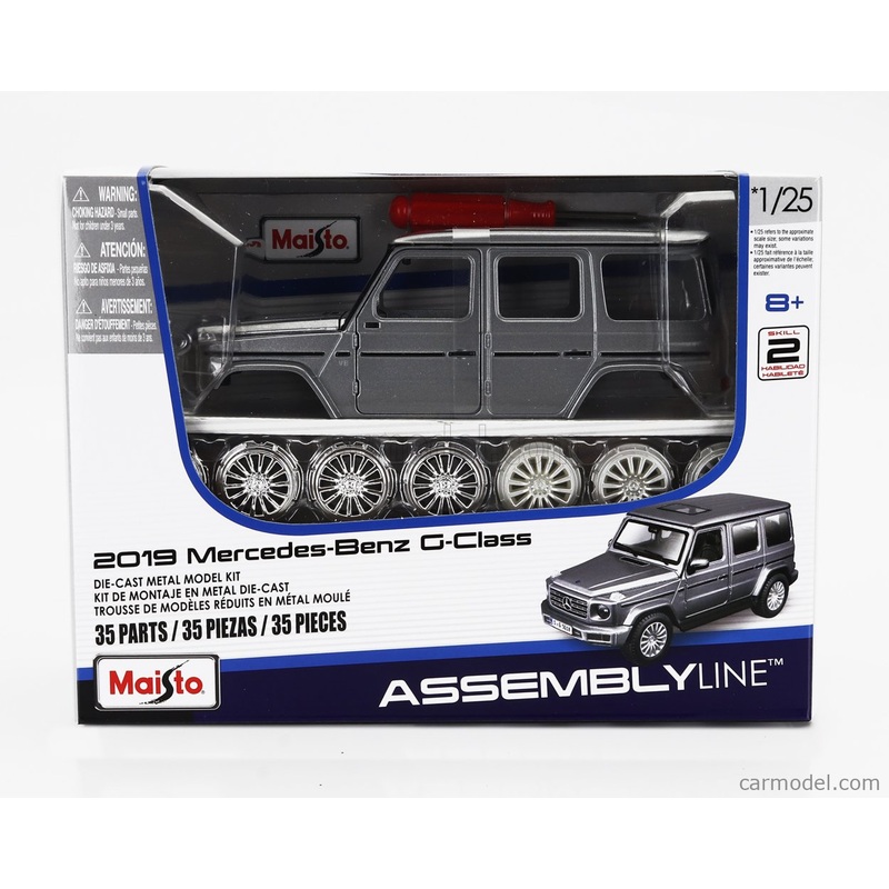Maisto 1:24 Mercedes Benz G Class 2019 Model Kit