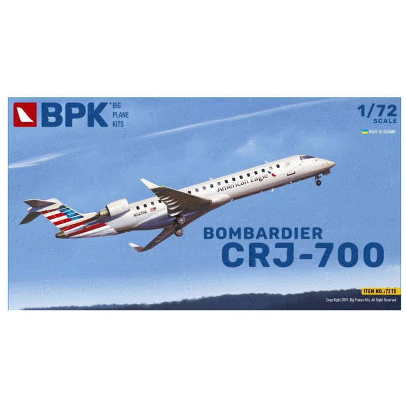BIG PLANE KITS 1/72 Bombardier CRJ-700 Kit 7215