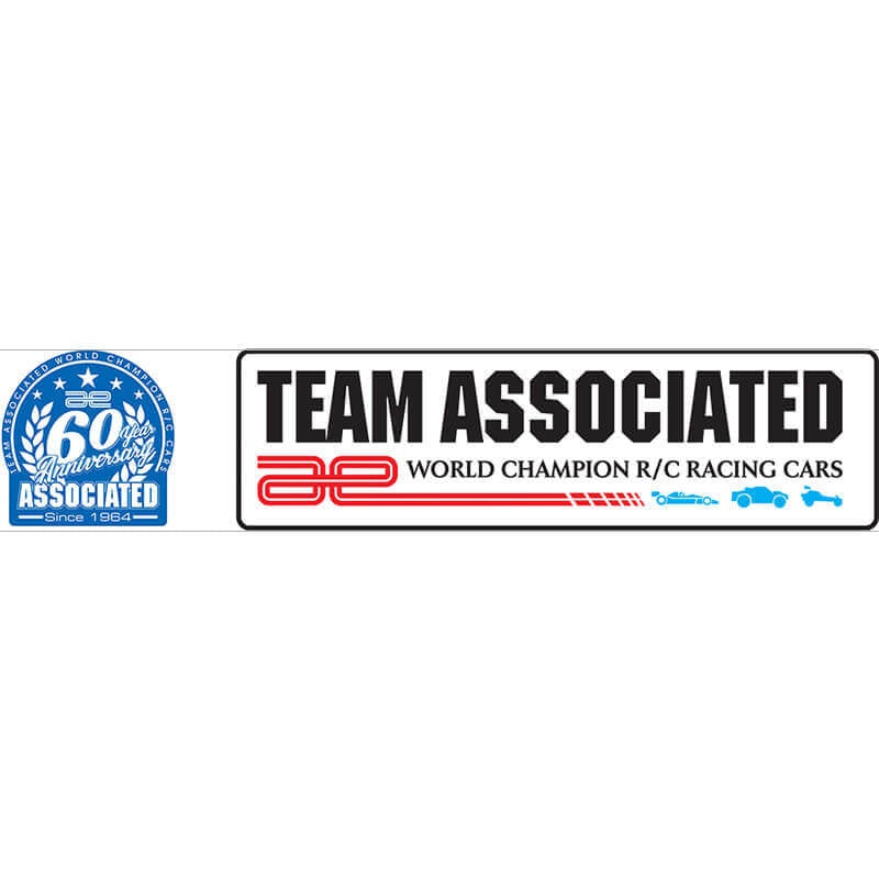 TEAM ASSOCIATED ANNIVERSARYCLOTH BANNER 3500 X 800MM