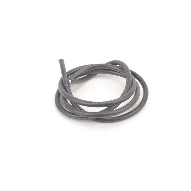 10AWG Silicon Wire – Black – 1 Metre