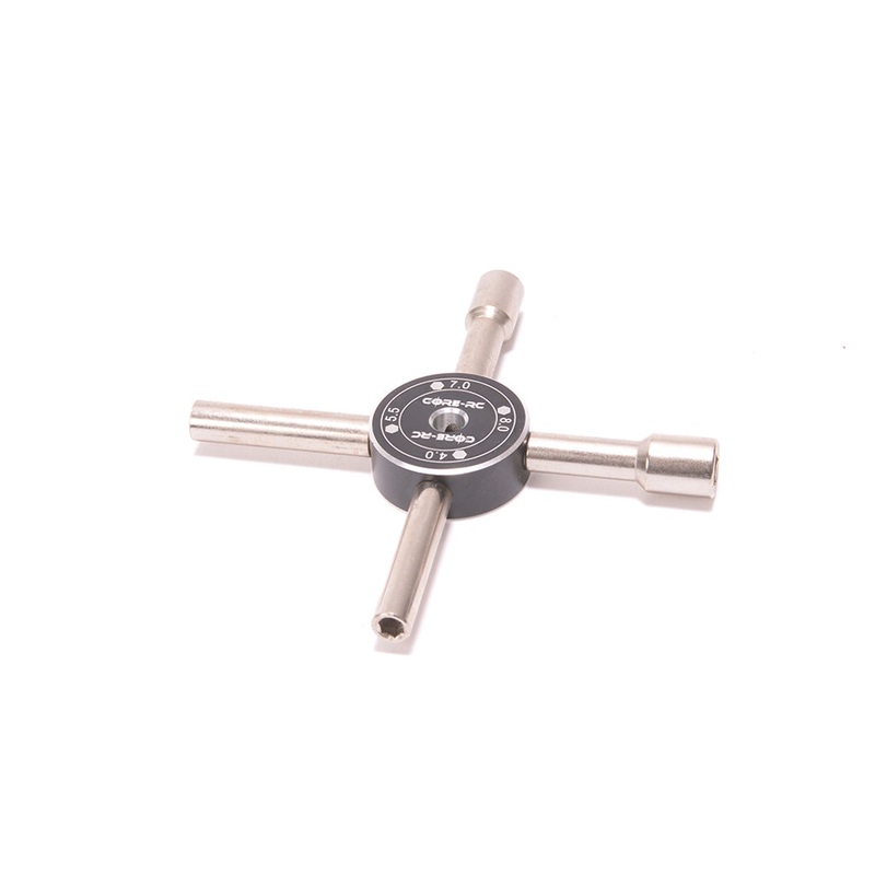CORE RC 4 Way Wrench Large 4.0 5.5 7.0 8.0mm