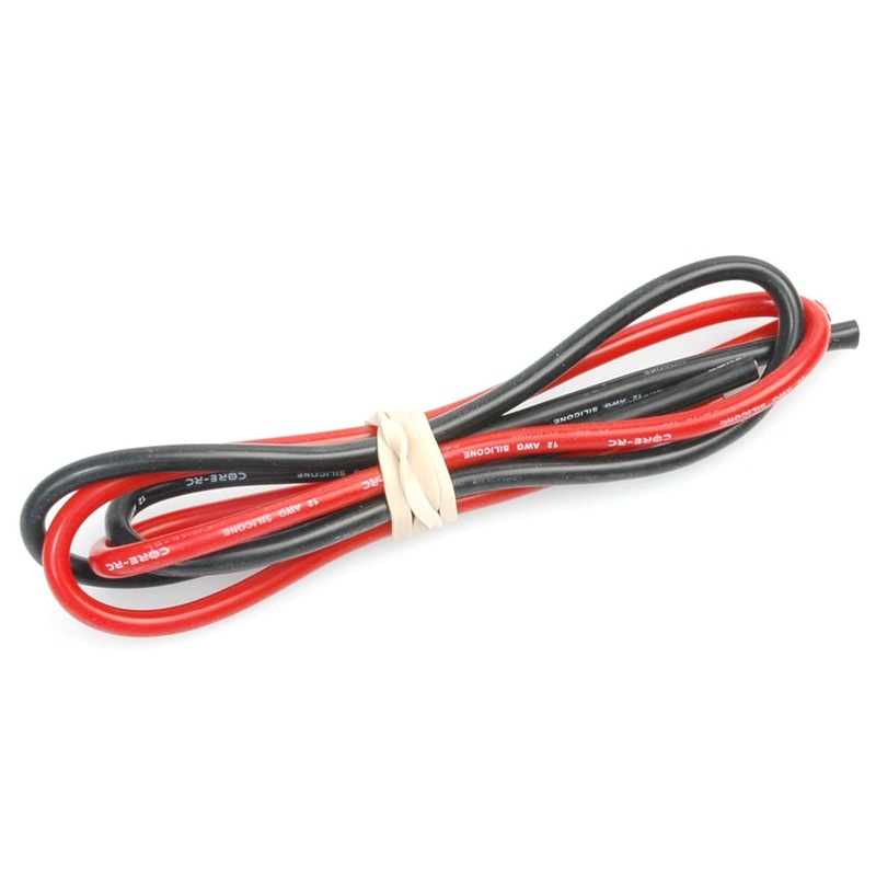 CORE RC Silicone Wire 12g – Red/Black 2x50cm