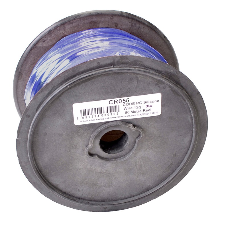 CORE RC Silicone Wire 12AWG – Blue 50 Metre Reel