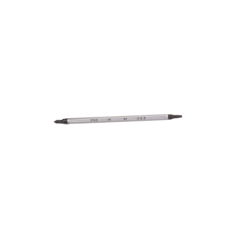 Multi Driver Tip Only – +0 Phillips-2.5mm Slotted