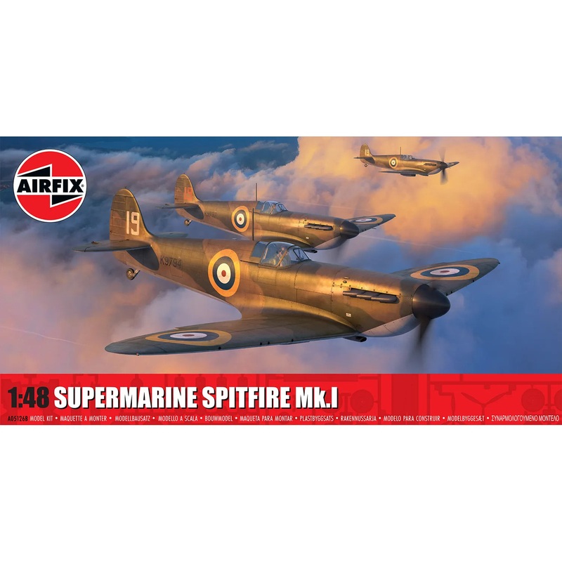 Airfix 1/48 Supermarine Spitfire Mk. 1 Kit A05126B