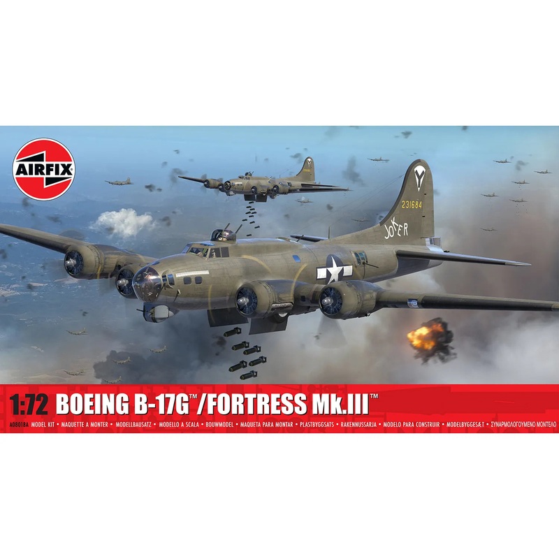 Airfix 1/72 Boeing B-17G/Fortress Mk.III Kit A08018A