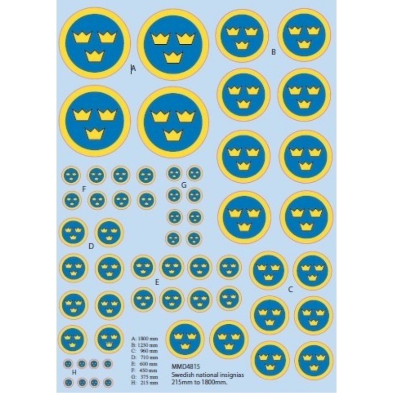Maestro Decals – 1/48 Swedish Airforce