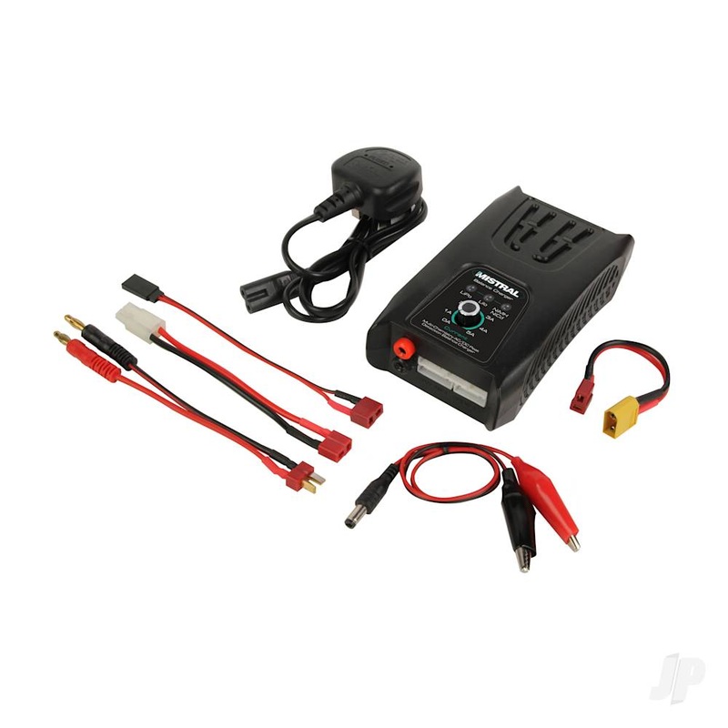 Mistral LED LiPo-NiMH 5A Charger AC/DC (UK) – SECOND HAND – BAGGED