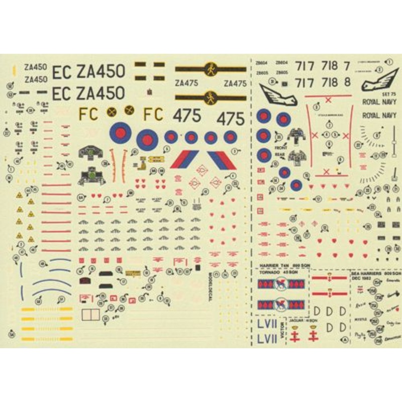ModelDecal 1/72 Royal Air Force Set No.75