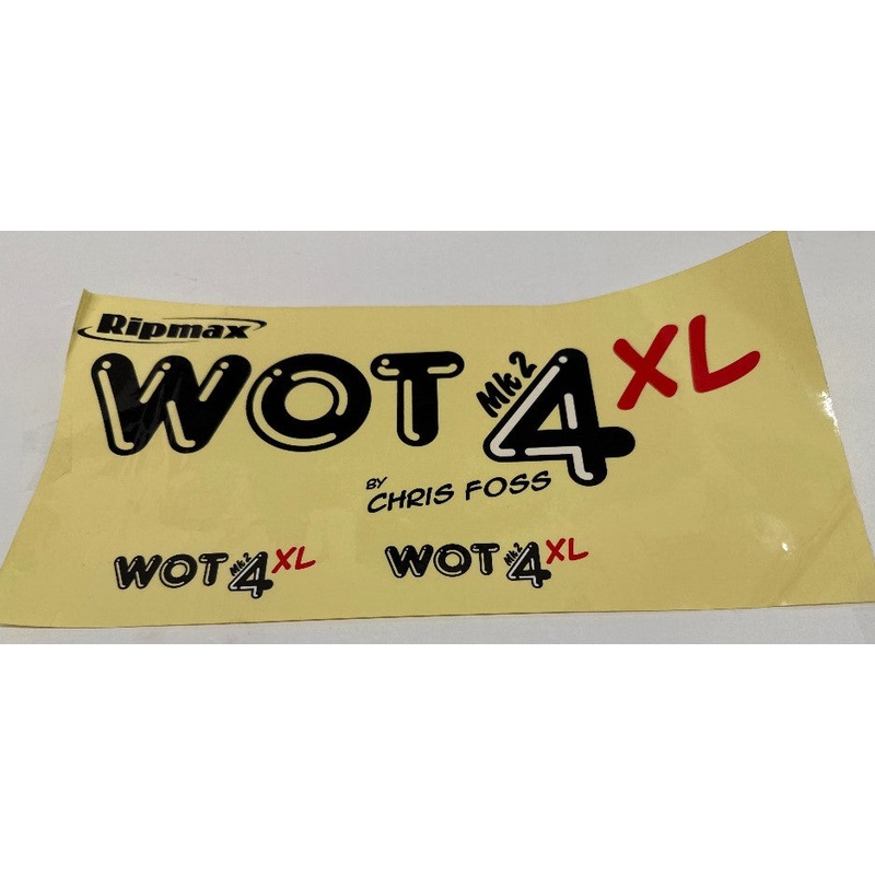 Ripmax Decal Set – WOT4 XL Decal