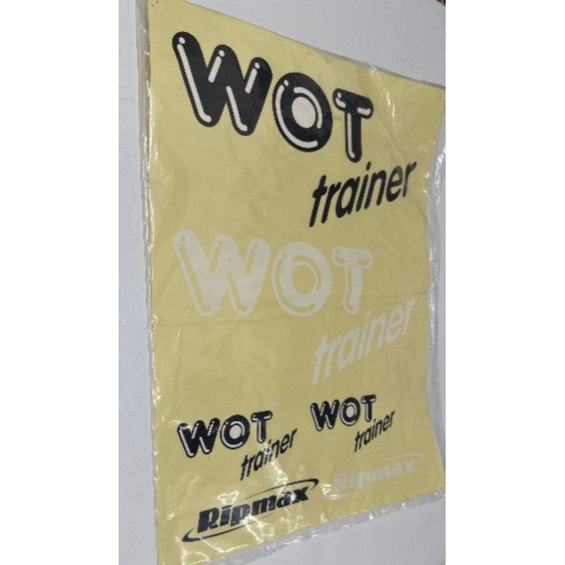 Ripmax Wot Trainer Decal Sheet