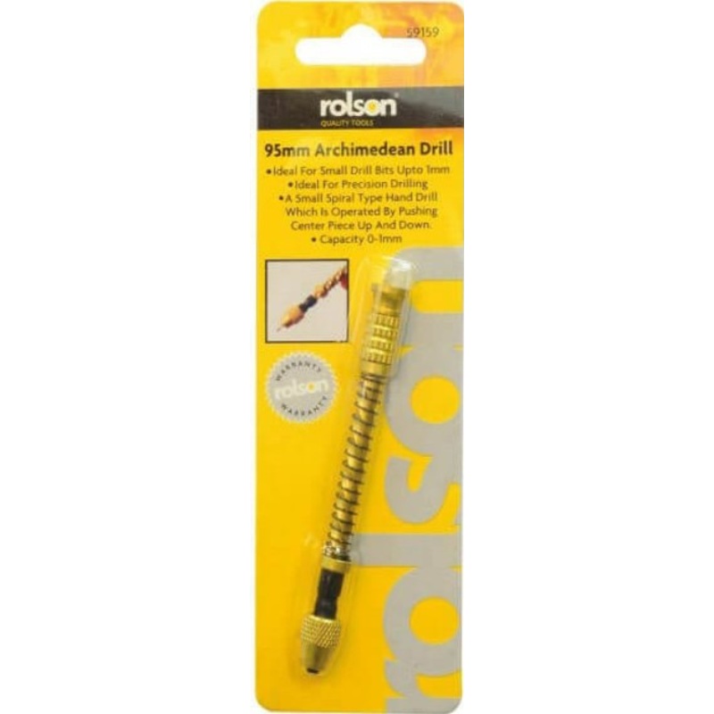 Rolson 95mm Archimedean Drill