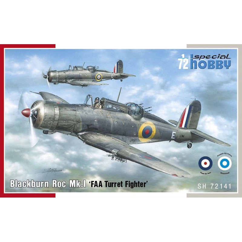 Special Hobby 1/72 Blackburn Roc Mk.1 FAA Turret Fighter Kit SH72141