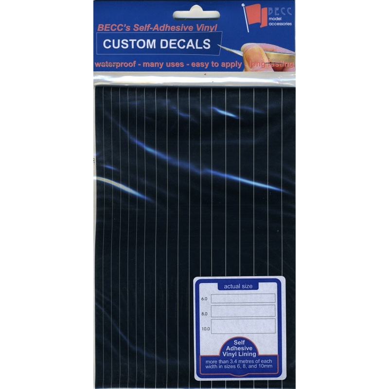Becc Vinyl Lining – Wide – Black