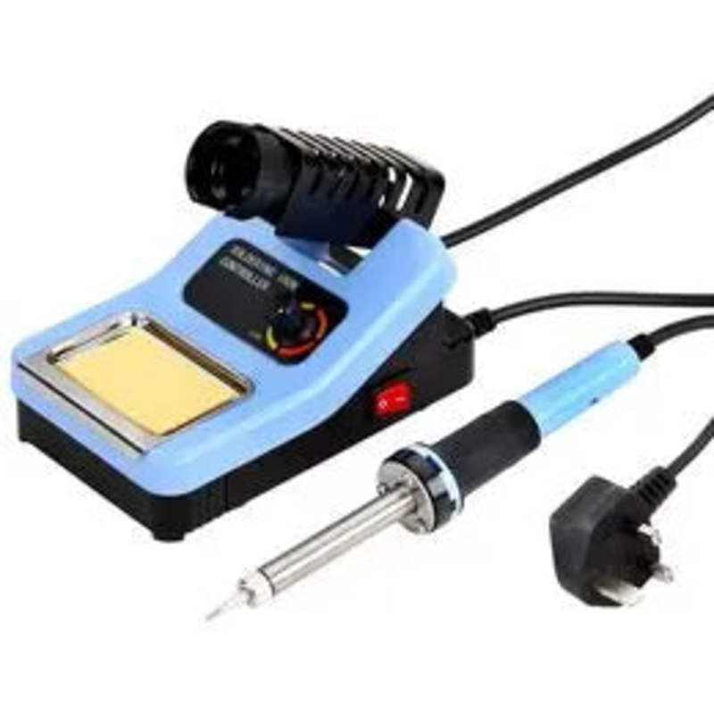 Temperature Contolled Soldering Station with 48W Iron and Stand