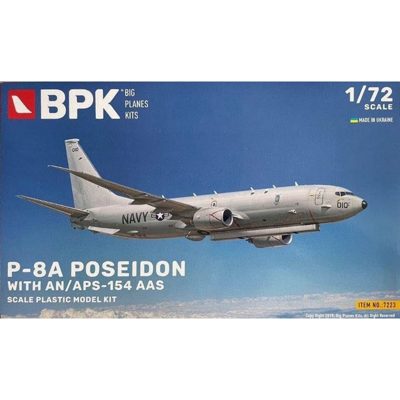 BIG PLANE KITS 1/72 P-8A Poseidon with an APS-154 AAS kit 7223