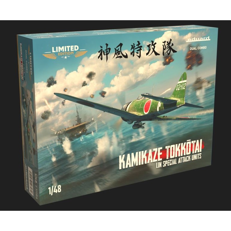 Eduard 1/48 KAMIKAZE TOKKOTAI IJN Limited Edition 11184 Dual Combo kit 11184