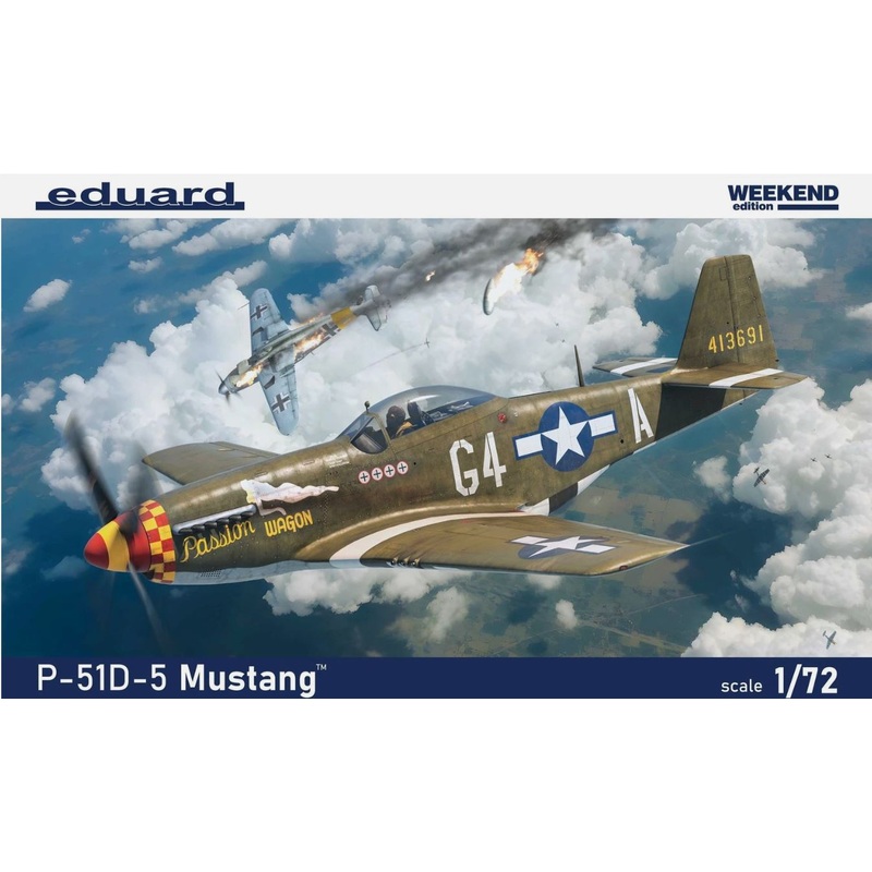Eduard 1/72 P-51D-5 Mustang  Kit 7476