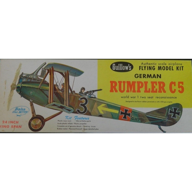Guillows Rumpler C5 Kit GUI206 – Vintage Kit New in Box