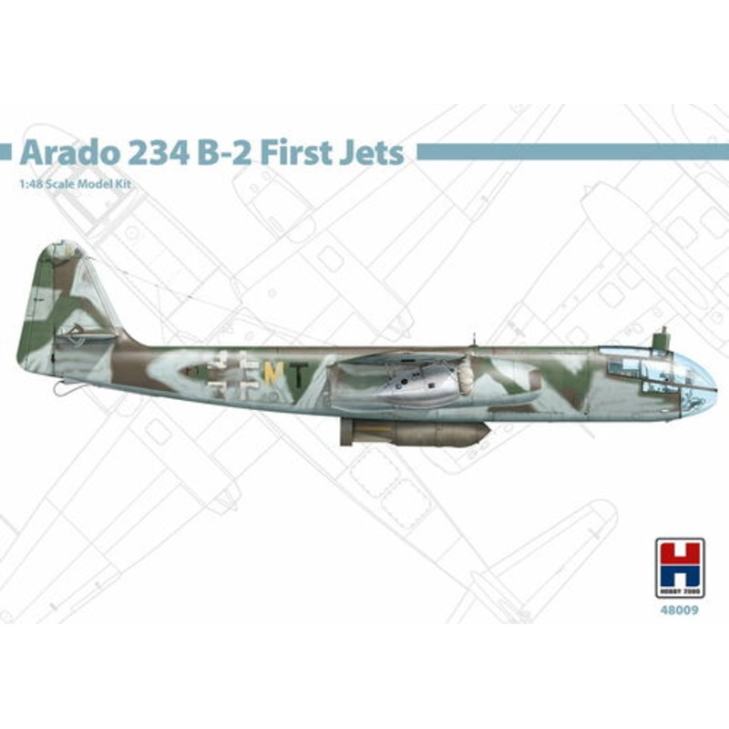 Hobby 2000 1/48 Arado Ar 234 B-2 First Jets Kit 48009