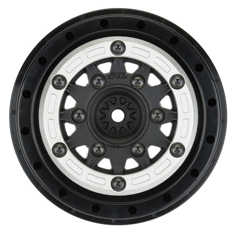 1/10 Raid Bead-Loc Fr/Rr 2.2/3.0 12 & 14mm SC Wheels (2) S