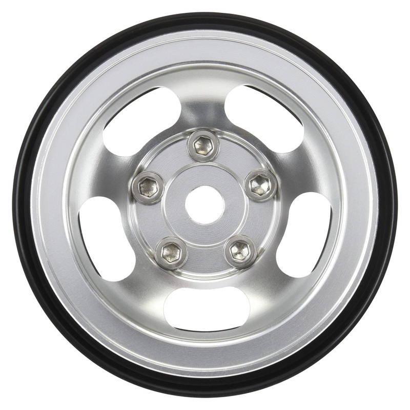 1/10 Slot Mag Aluminum Front/Rear 1.55 12mm Rock Crawler Wh