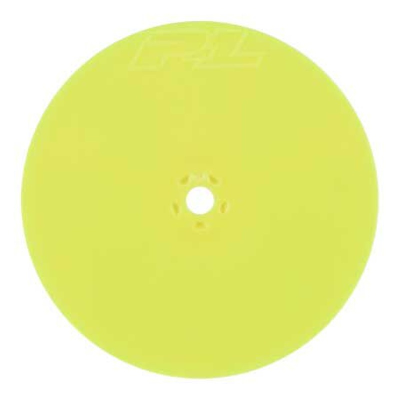 1/10 Velocity 2WD Front 2.2 12mm Buggy Whls (2) Yellow: TLR