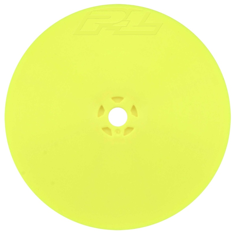 1/10 Velocity 4WD Front 2.2 12mm Buggy Wheels (2) Yellow: A