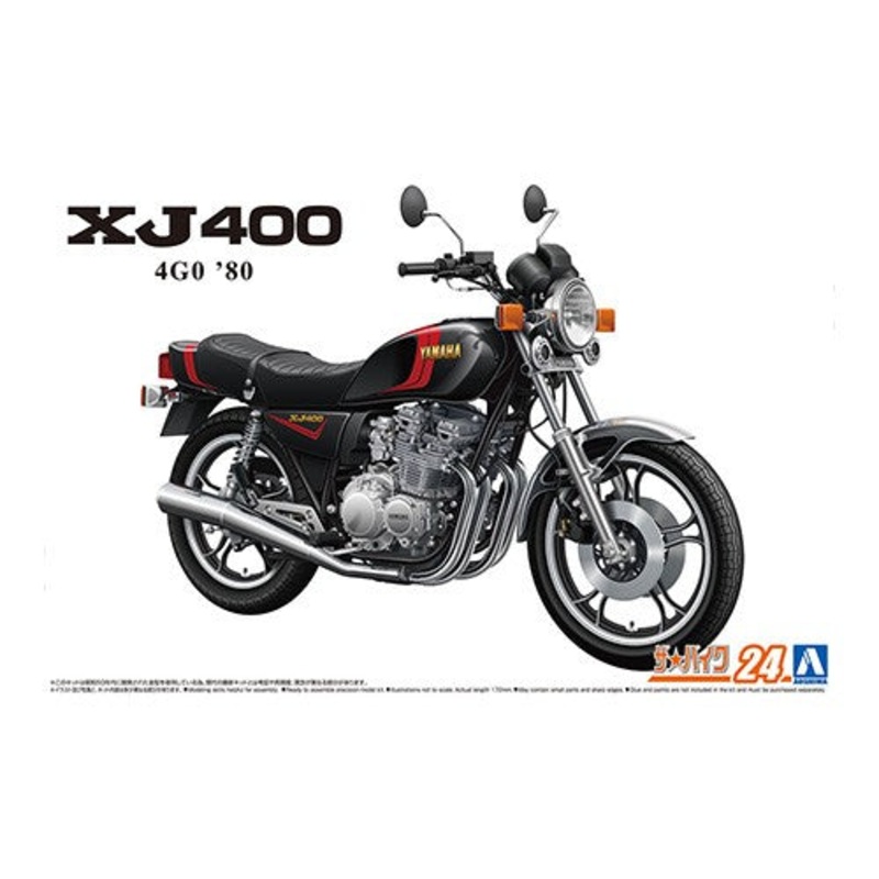 1/12 YAMAHA 4G0 XJ400 80
