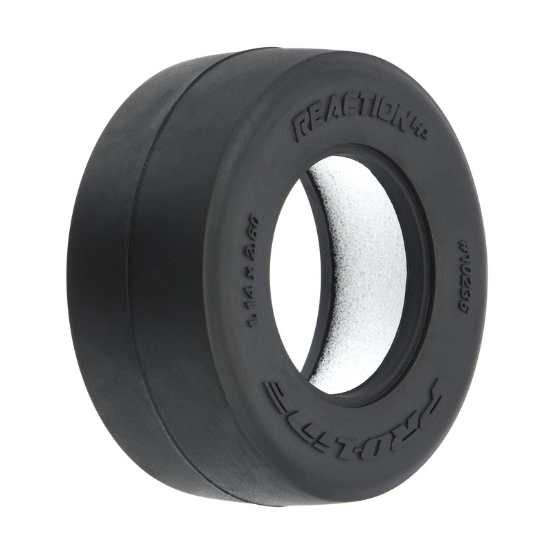1/16 Reaction HP No-Prep BELTED Rear Tires (2): Losi Mini Dr
