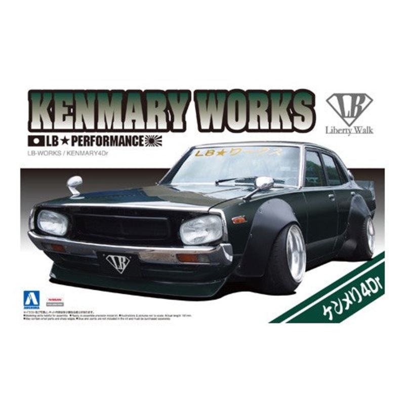 1/24 LB PERFORMANCE KENMARY WORKS 4 DOOR