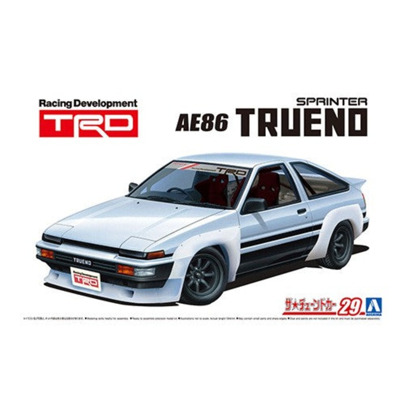 1/24 TOYOTA TRD AE86 TRUENO N2 85