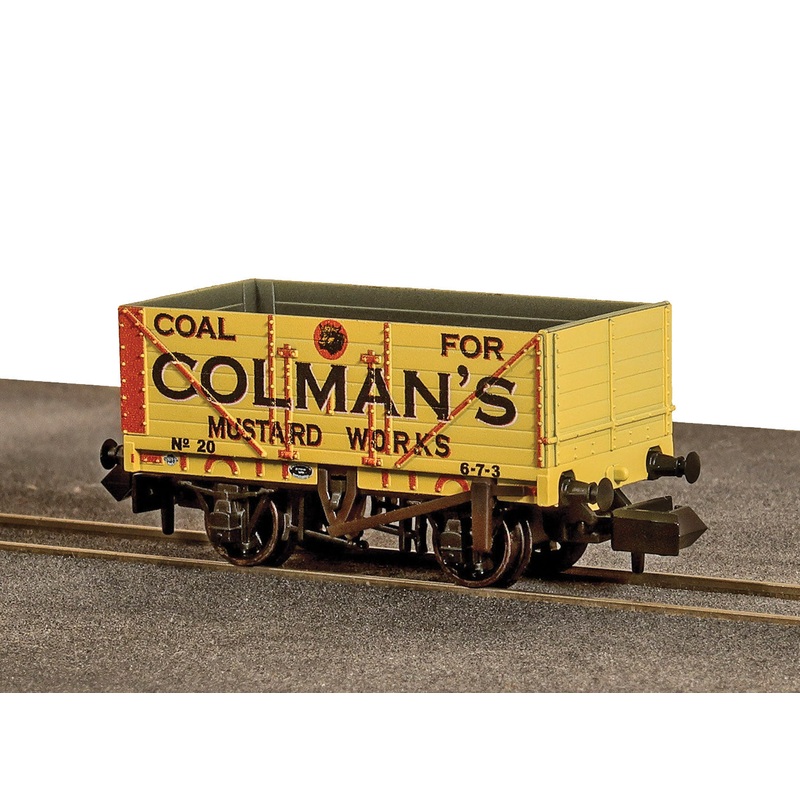 9ft 7 Plank Open Wagon Colmans Mustard