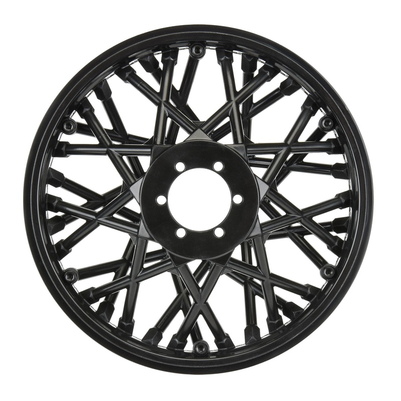 1/4 Bullyspoke V2 Bead Rear Wheel Black: Promoto-MX