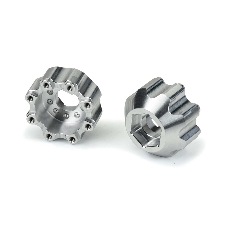 1/8 8×32 to 17mm 1/2 Offset Aluminum Hex Adapters