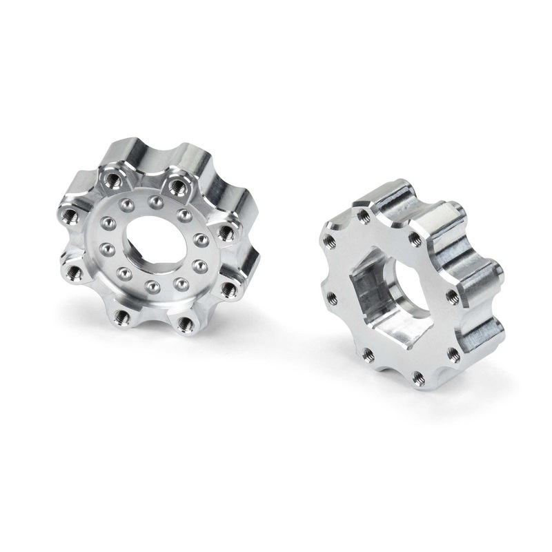 1/8 8×32 to 17mm ZERO Offset Aluminum Hex Adapters