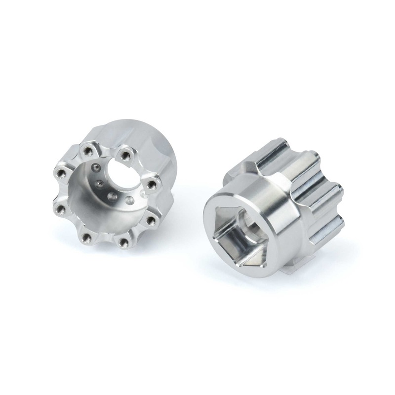 1/8 8×32 to 20mm Aluminum Hex Adapters