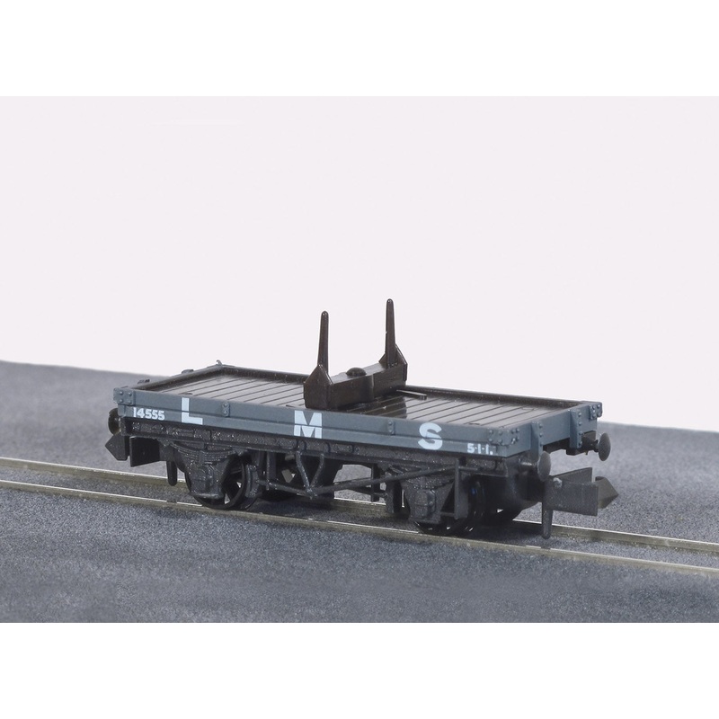Bolster Wagon LMS Grey
