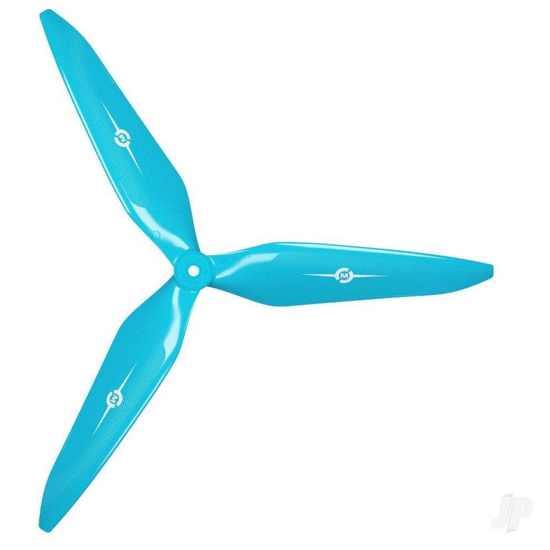 12×11 3X Power X-Class Giant Racing Drone Propeller (CCW) Blue