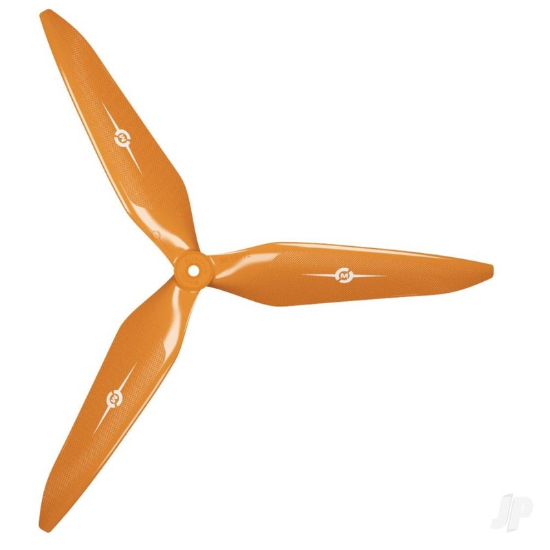 12×11 3X Power X-Class Giant Racing Drone Propeller (CCW) Orange