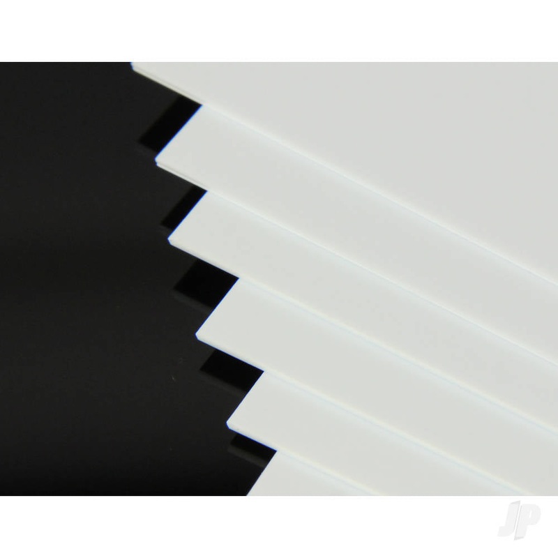 12x24in (30x60cm) White Sheet .125in Thick (2 Sheet per pack)