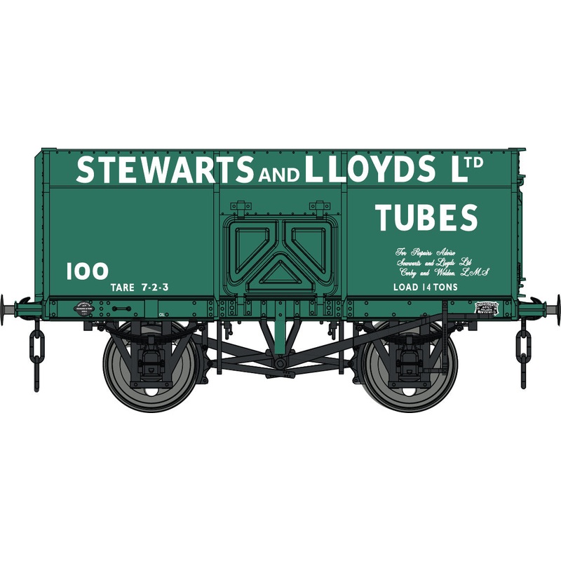14T Slope Sided Mineral Green 100 Stewarts & Lloyds
