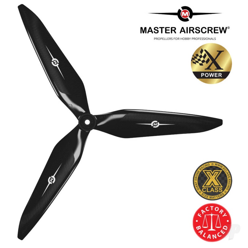 15×14 3X Power X-Class Giant Racing Drone Propeller (CCW) Black