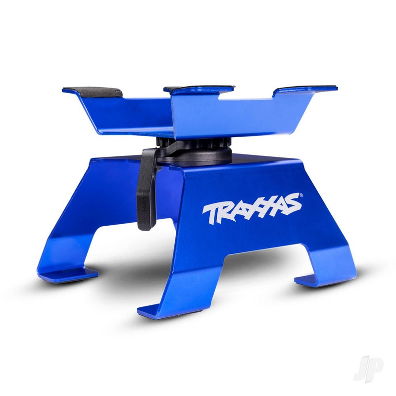 1:10 – 1:18 RC Car/Truck Aluminium Stand Blue (for 1:10 – 1:18 vehicles)