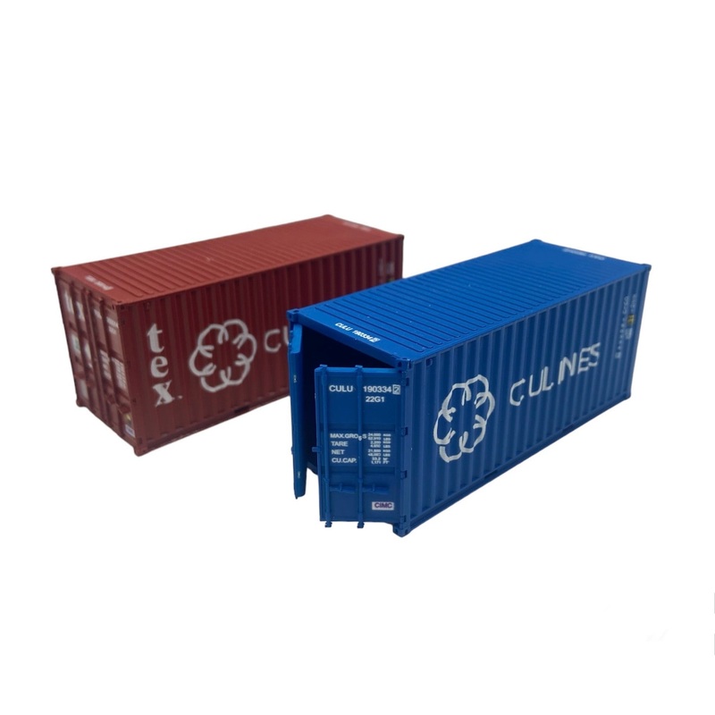 20ft Container  Culines 190334 2/ TBGU 350365 8 Twin Pack
