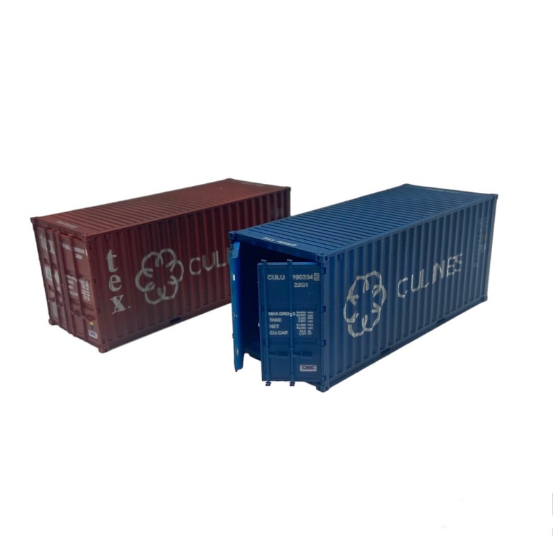 20ft Container Culines 190334 2/TGBU 350365 8 Wth Twin Pac