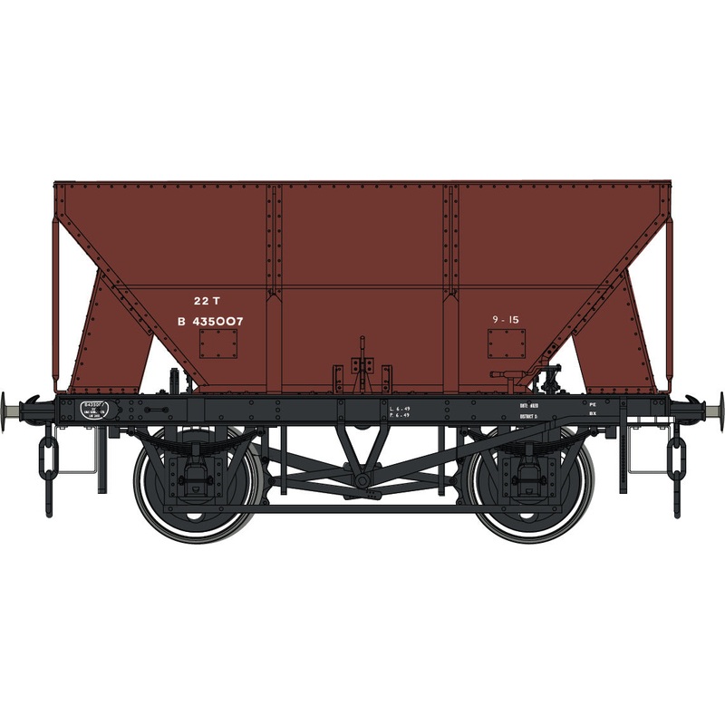 24T Steel Hopper BR Bauxite  B435007